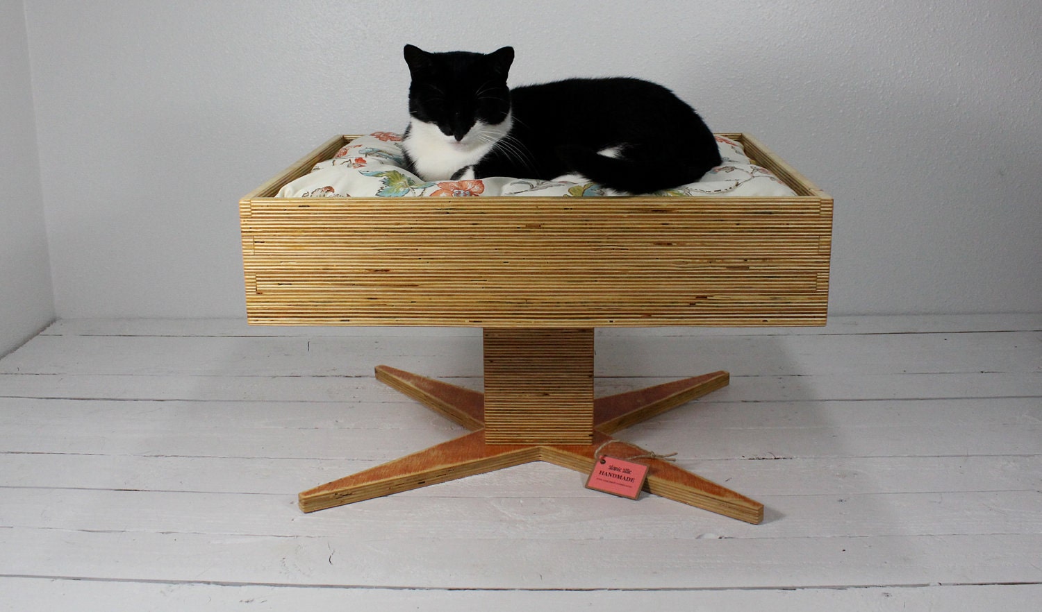 Handmade Modern Plywood Pet Bed