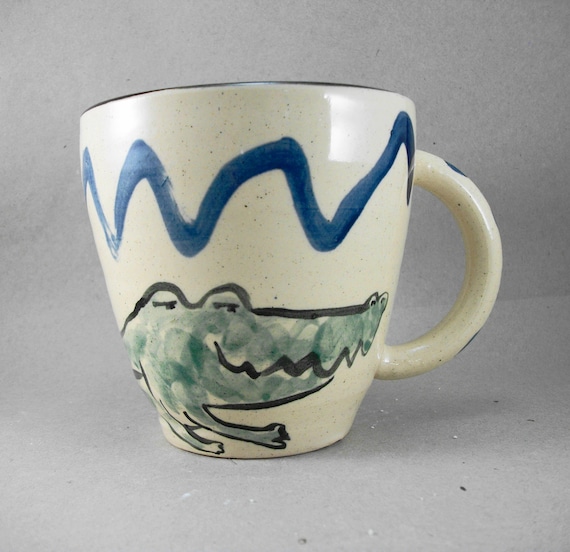 alligator mug