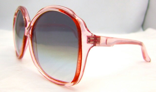 Stunning Pink 1970s  80S  VINTAGE  Sunglasses  High Quality Mint Mint as new