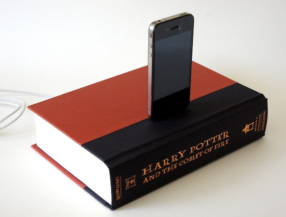 Harry Potter and The Goblet of Fire Used Book Charging Dock for iPhone and iPod