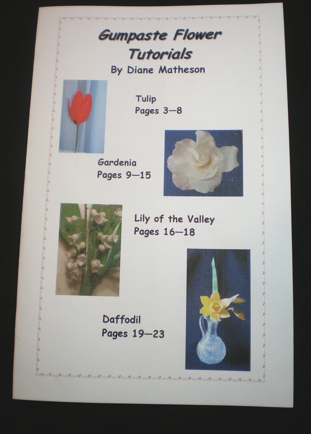PDF Gumpaste Flower Tutorials - PDF E-Book