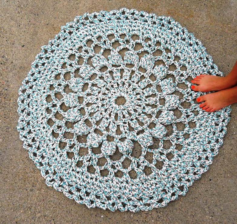 Doily Handmade Crochet Rug