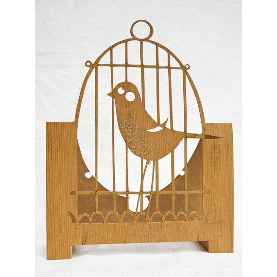 Skinny laMinx Lasercut card - Home Bird