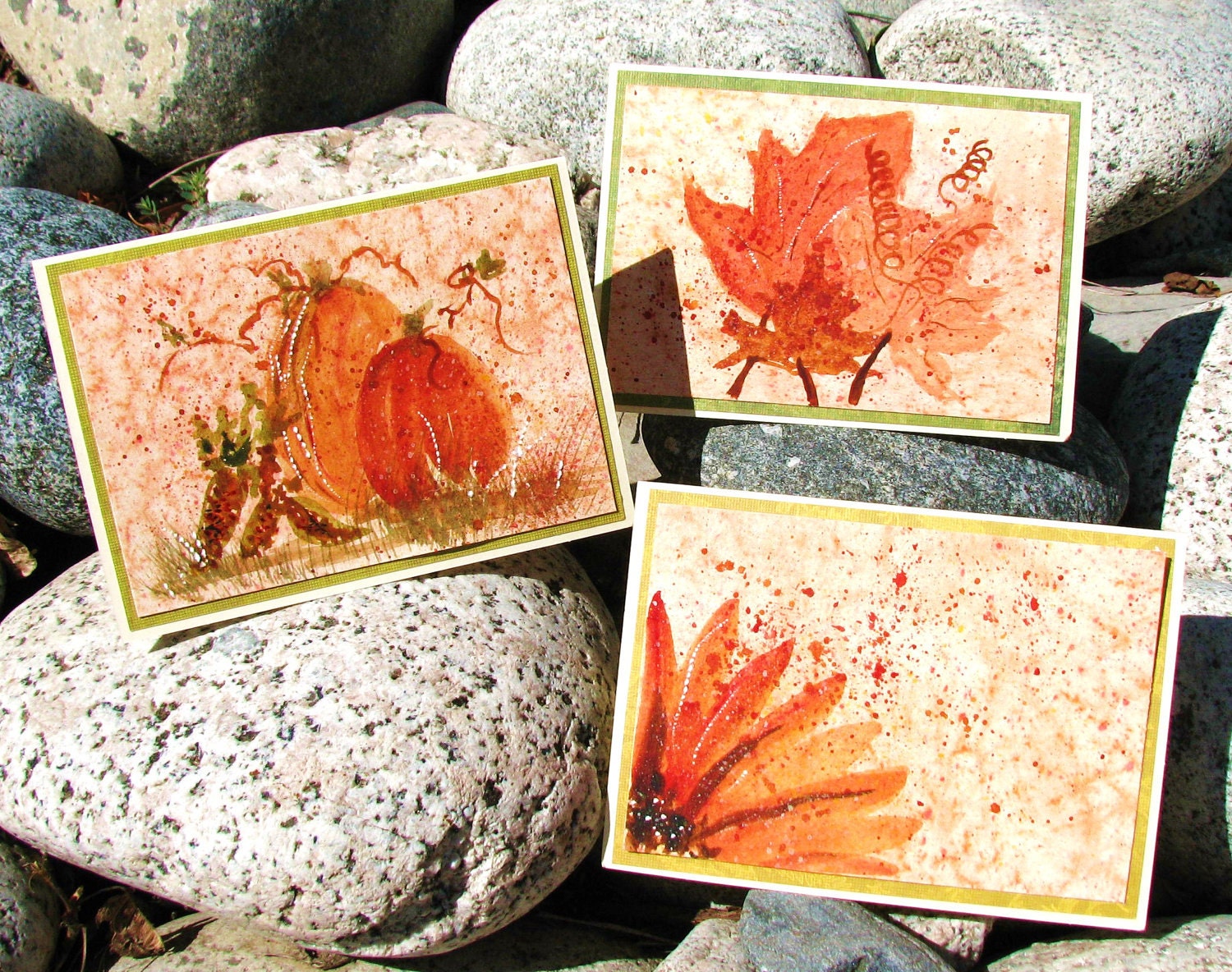 Fall Colors - Original Watercolor Cards