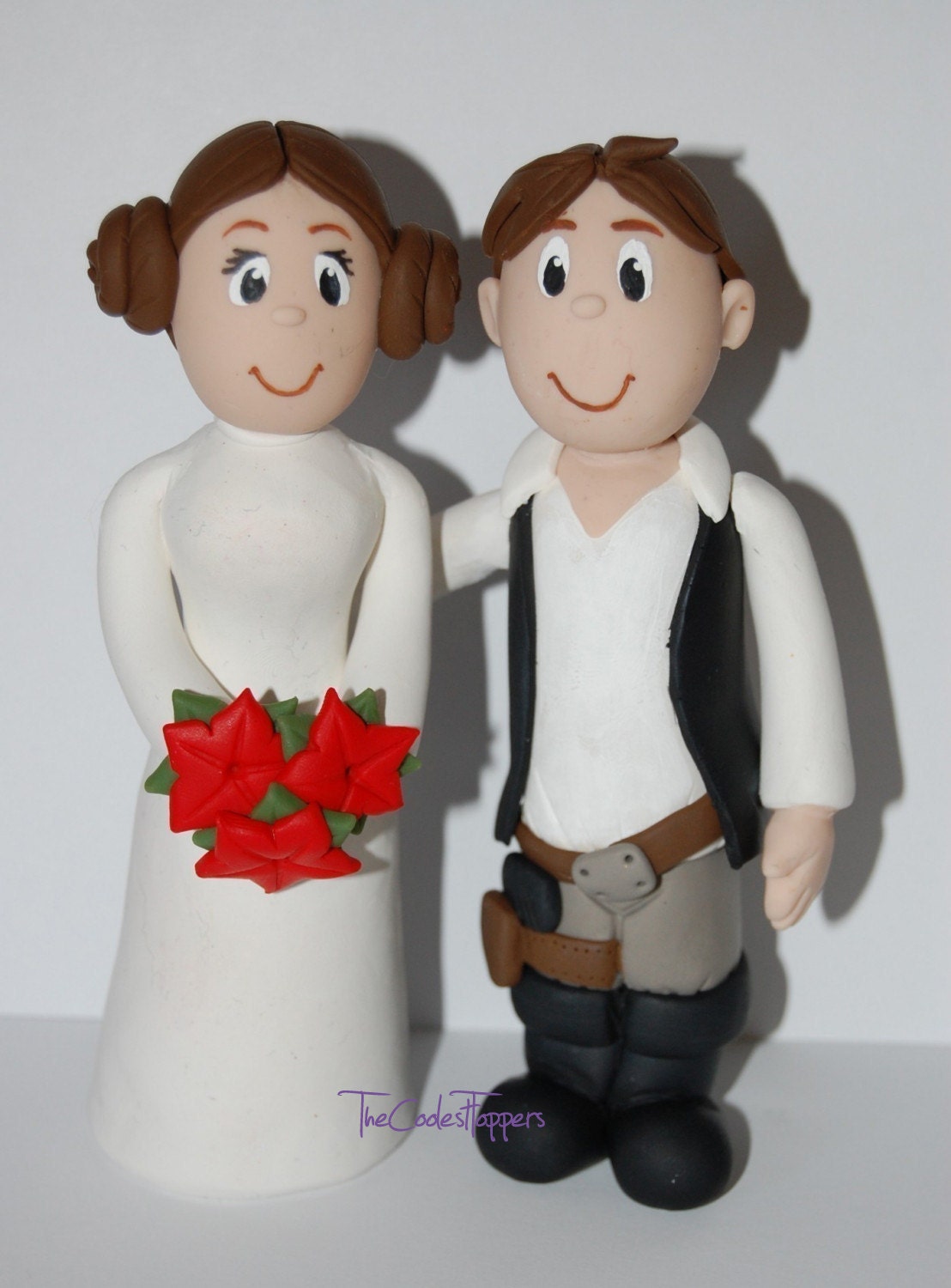 Han and Leia Wedding Cake Topper