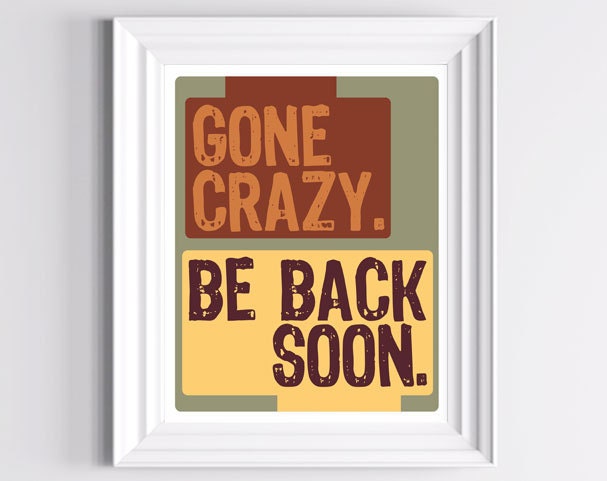be back soon art