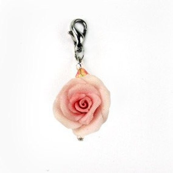 Tiny Polymer Clay Roses, Sophisticate Handcrafted Charm