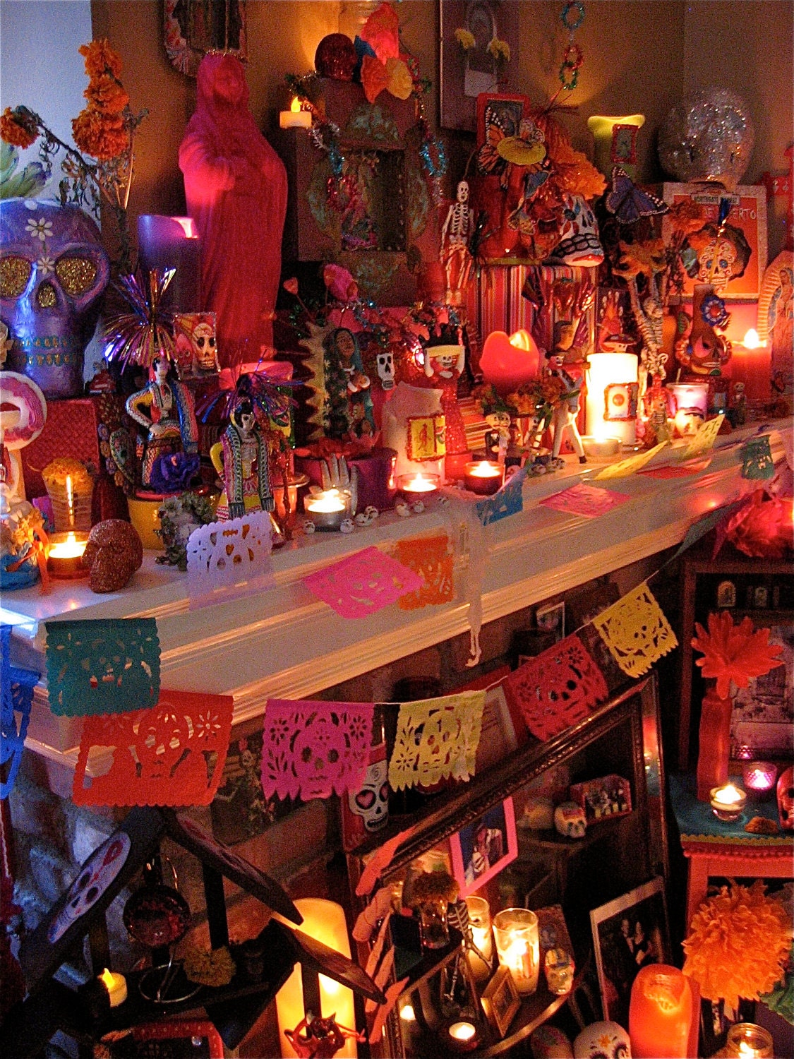 Day of the Dead Altar- A Signed 5x7 Fine Art Photograph-  Let's Celebrate