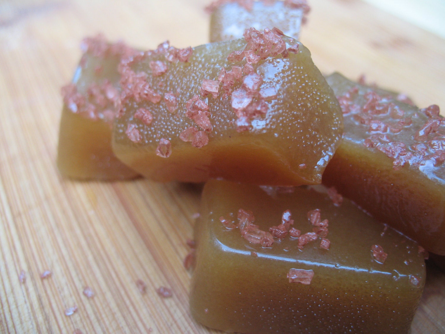 Vegan Organic Hawaiian Red Sea Salt Caramels