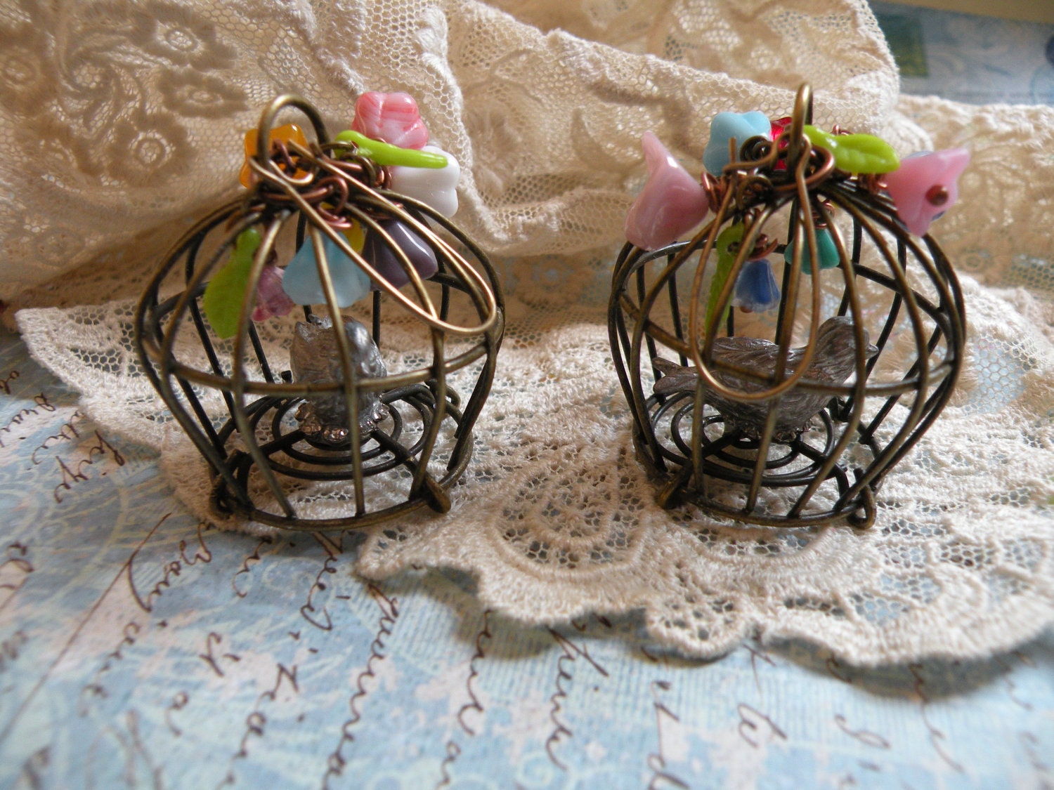 Polly shabby birdcage