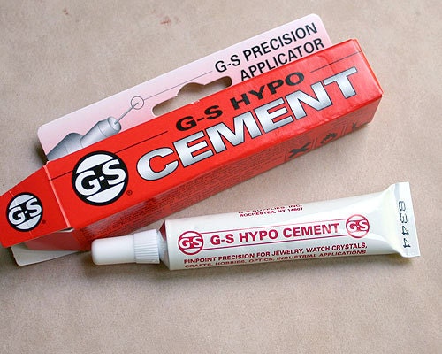 Jewelry Craft Adhesive Glue G-S Hypo cement 1/3-ounce tube