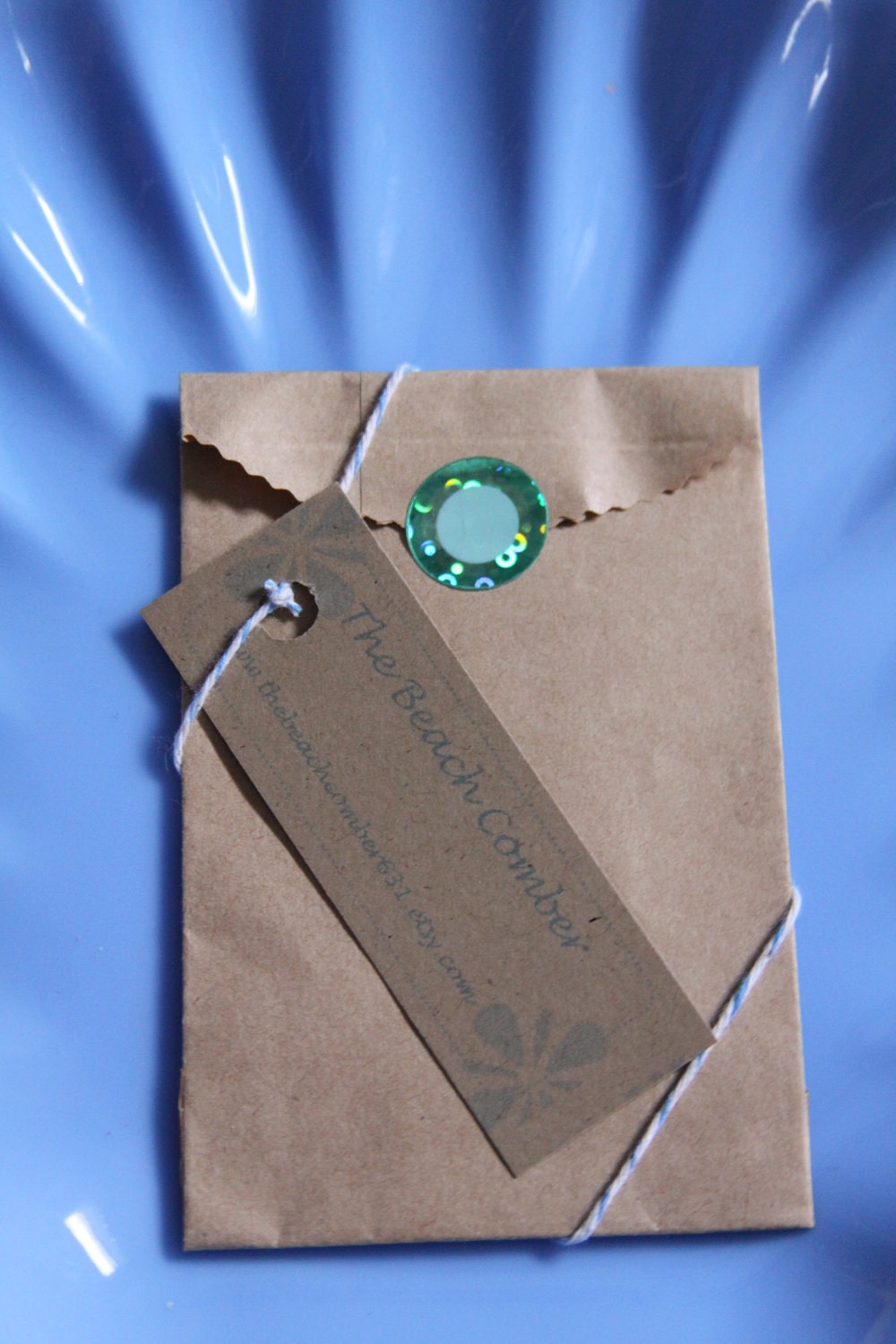 Arrow Head Wire Wrapped Sea Glass Pendant