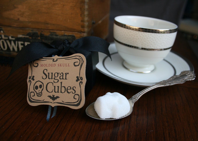 Sugar Cubes - 3 Boxes with 5 Skulls in Each