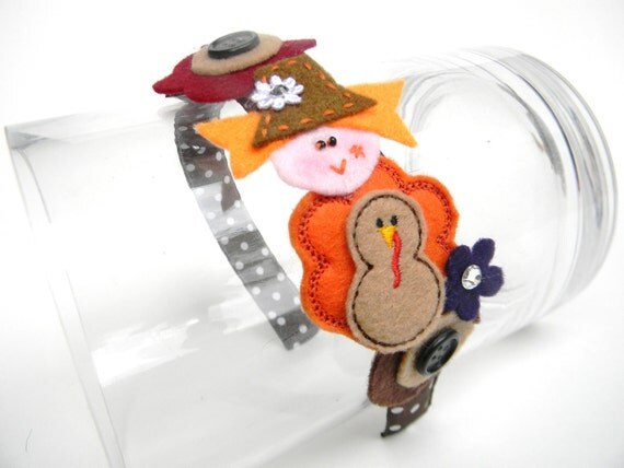 EXCLUSIVE Fall Harvest Jeweled Felt HeadBands