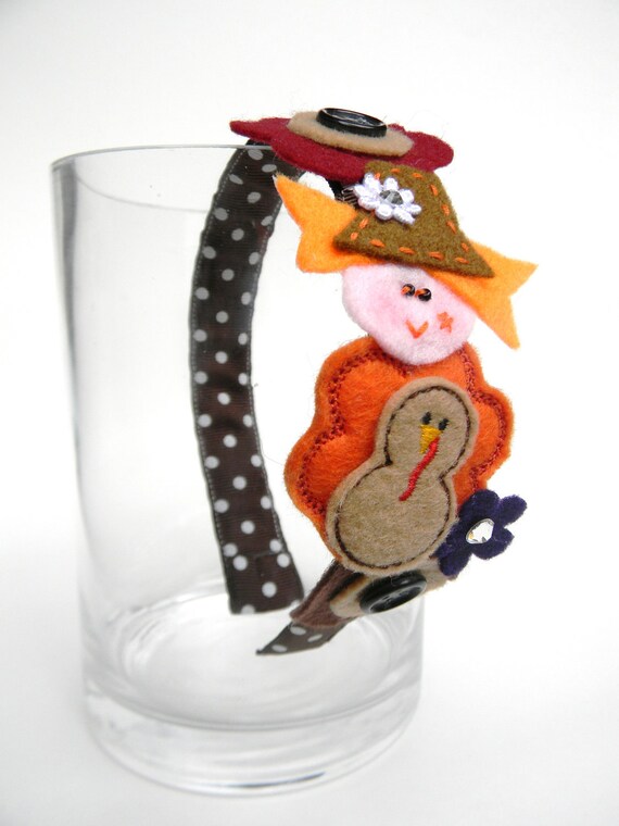EXCLUSIVE Fall Harvest Jeweled Felt HeadBands