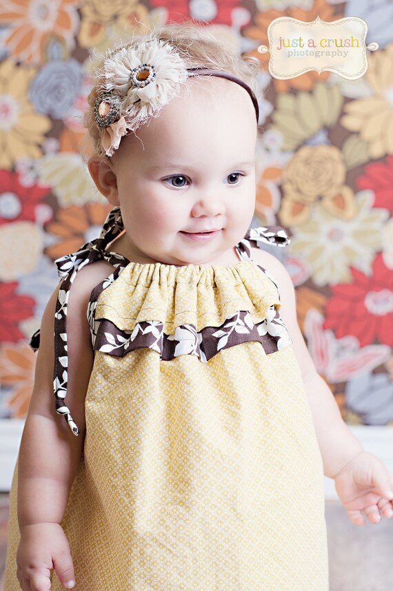 Dress Pattern PDF sewing pattern...The Eden Dress sizes 12m-8 girls and dolls easy sew