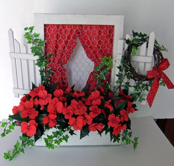 Window Box Flower Arrangement