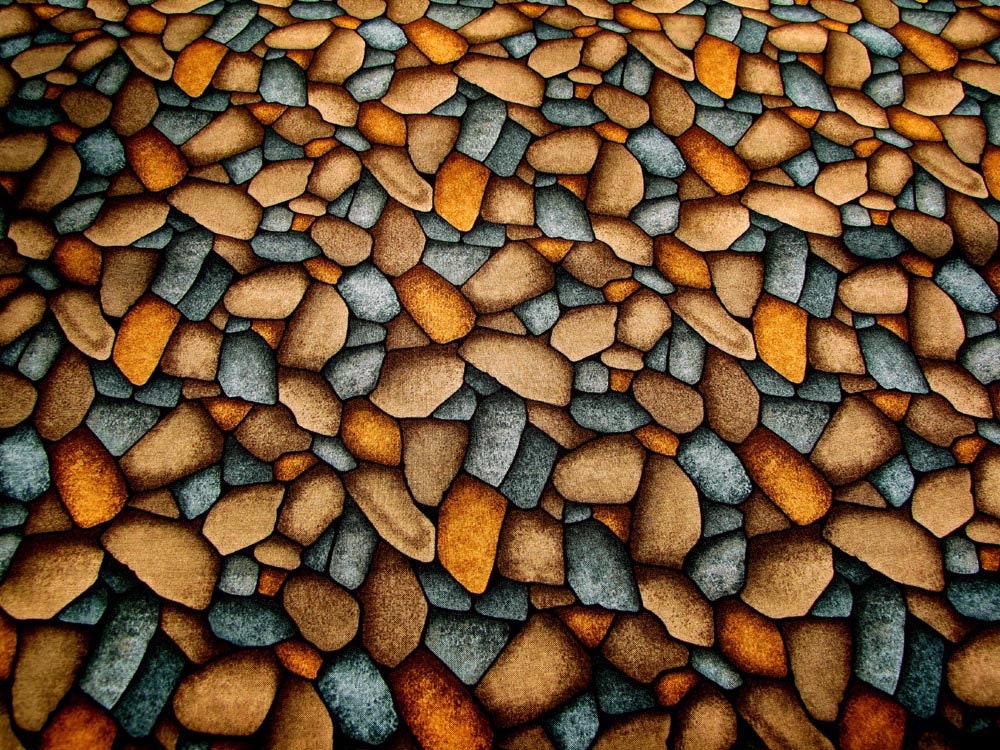 Kona Bay Quartet of Nature Teal Stones