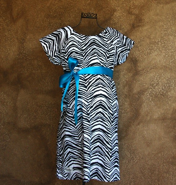 Zebra Delivery Gown-