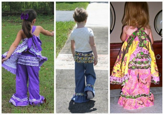 Olivia's Ruffle Butt Pants PDF Pattern