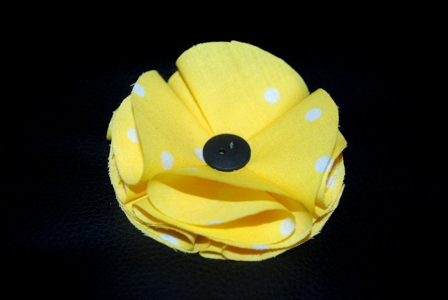 Fabric Flower Accessory