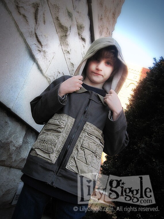 PDF The KREW Jacket E-Pattern, Sewing Pattern and Detailed Tutorial Boys sizes 4-10