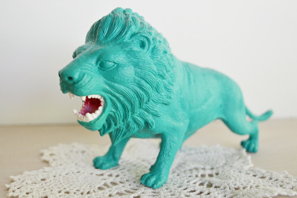 Turquoise Lion