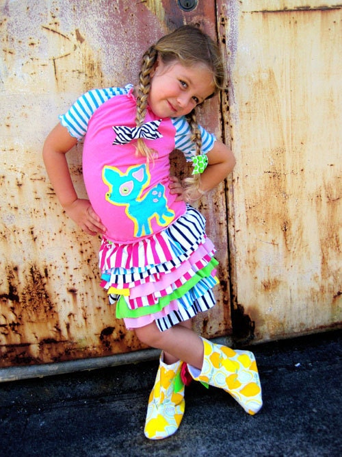 PDF 2 PACK-Create Your Own Rings-of-Ruffles OUTFIT e-Patterns & Detailed Tutorials