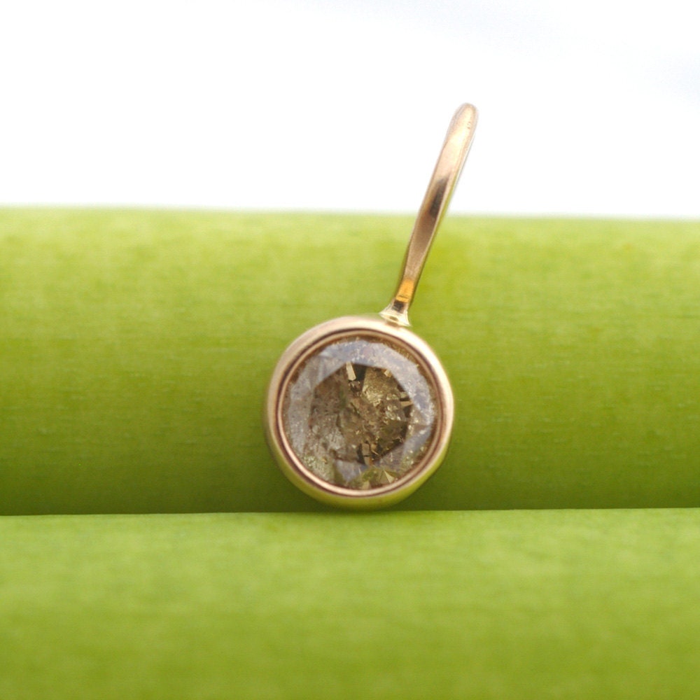 Golden Diamond Drop - READY TO SHIP