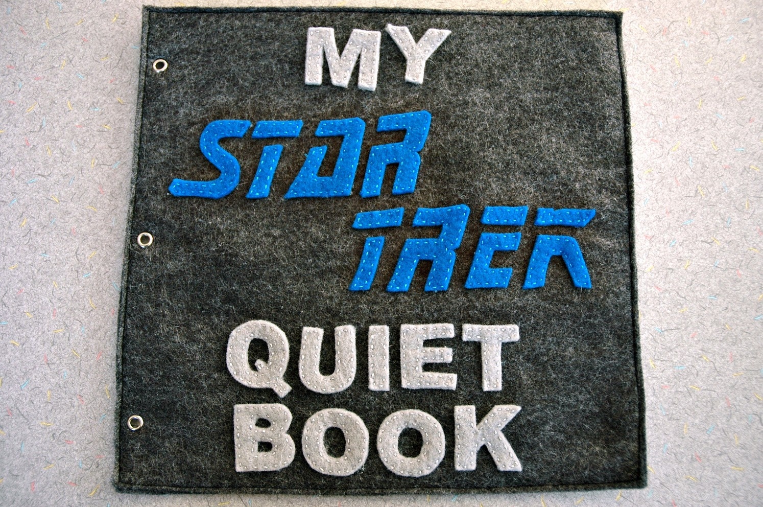 Star Trek Inspired Quiet Book (PDF instructions)