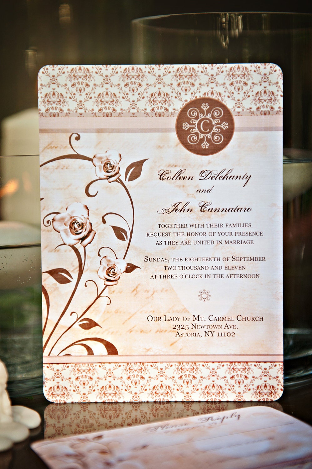 Shabby Chic Wedding Invitations images