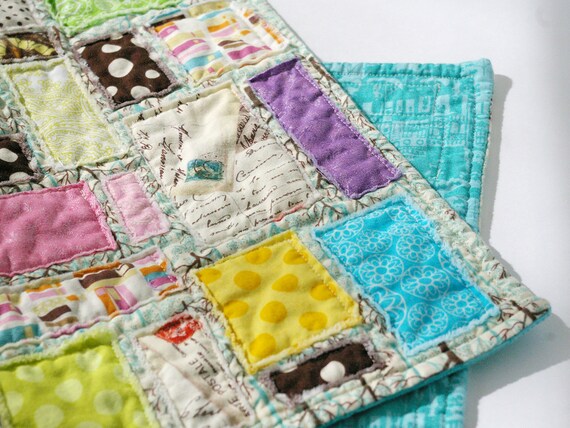 Springtime in Venice :: Scrappy Doll Quilt