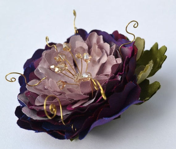 Giveaway ~ Silk Floral Fascinator from Harry Potter Wedding Shoot