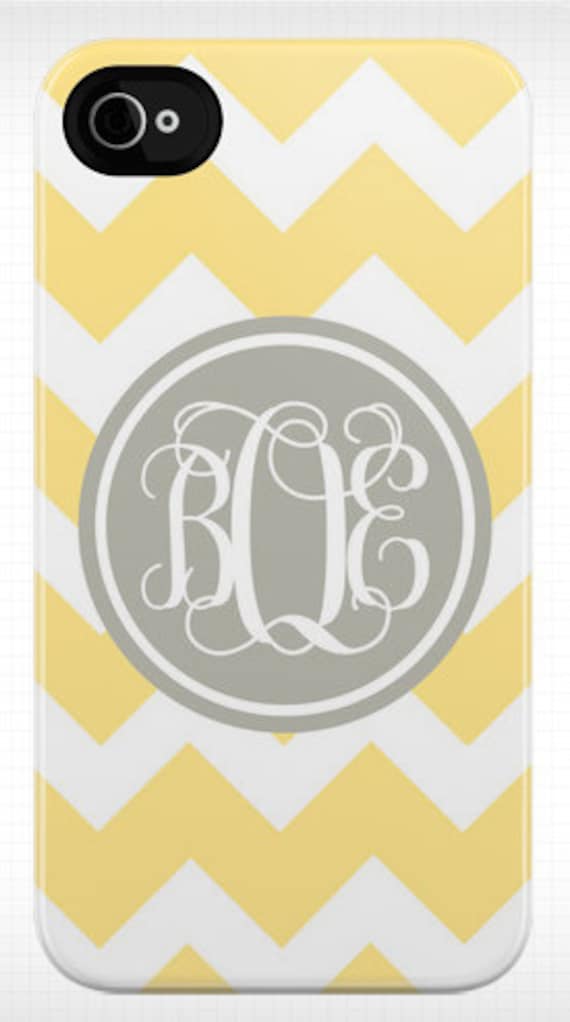 Personalized Chevron iphone case