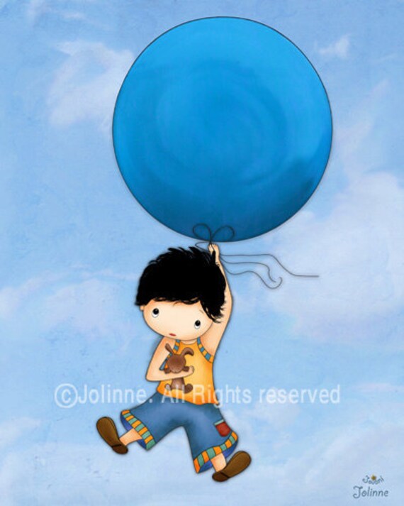 Boys art prints, blue nursery decor, children wall art , baby room art, kids pictures, elephant , books, dolphins, airplane, bunny
