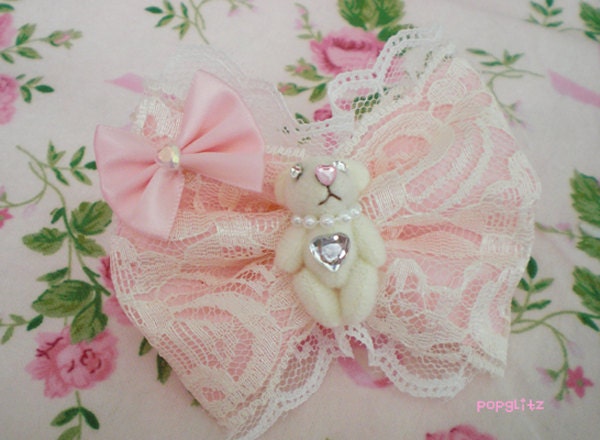 Kawaii Hime Princess Sweet Lolita Bear Ring