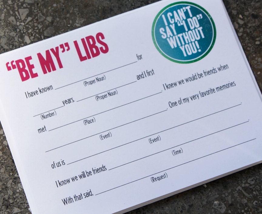 Mad Libs