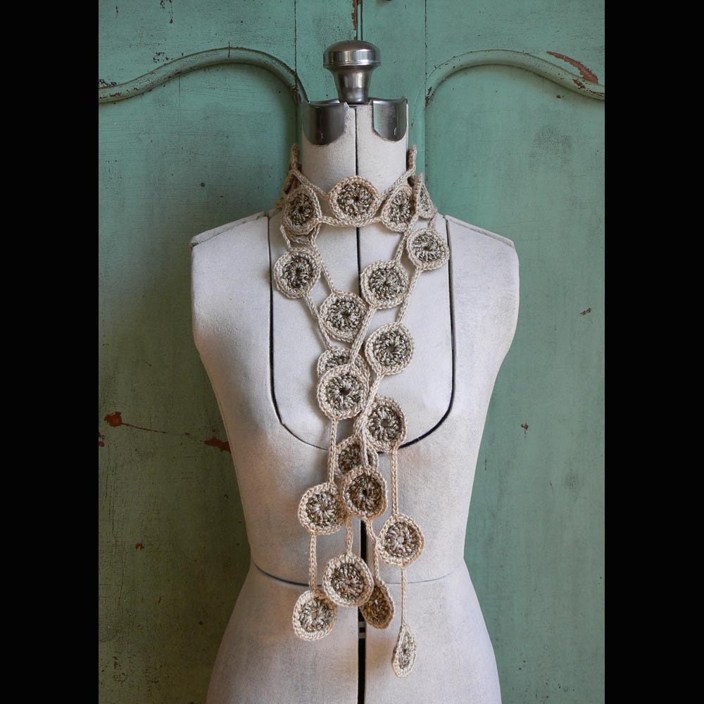 Circle scarflette - Crochet Me