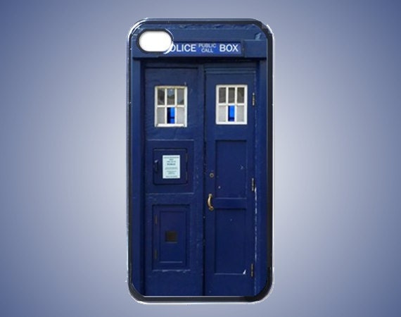 Tardis iPhone 4 Case - Doctor Who Tardis   - Iphone 4 Case Cover