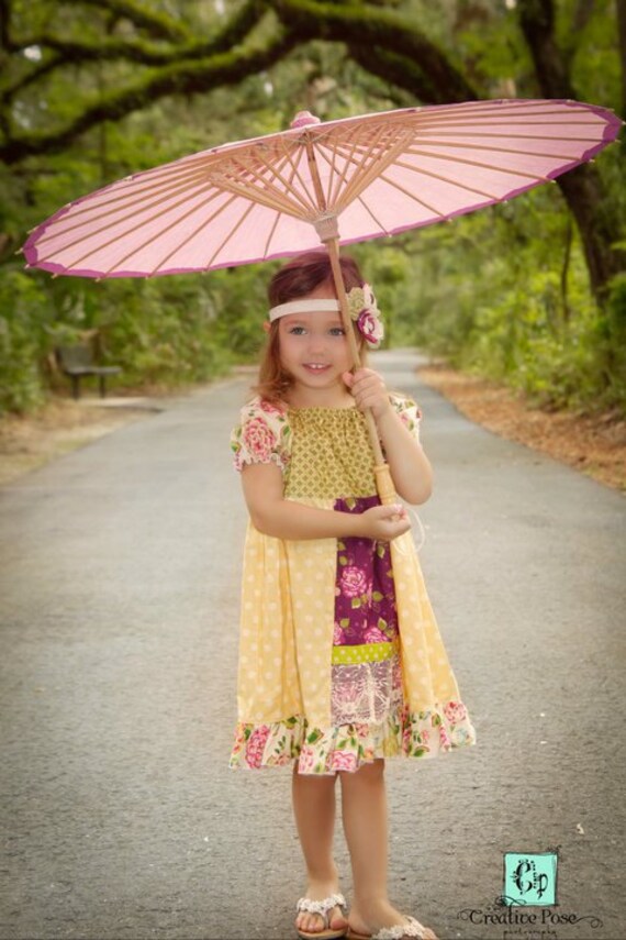 Molly's Faux Apron Peasant Dress PDF Pattern