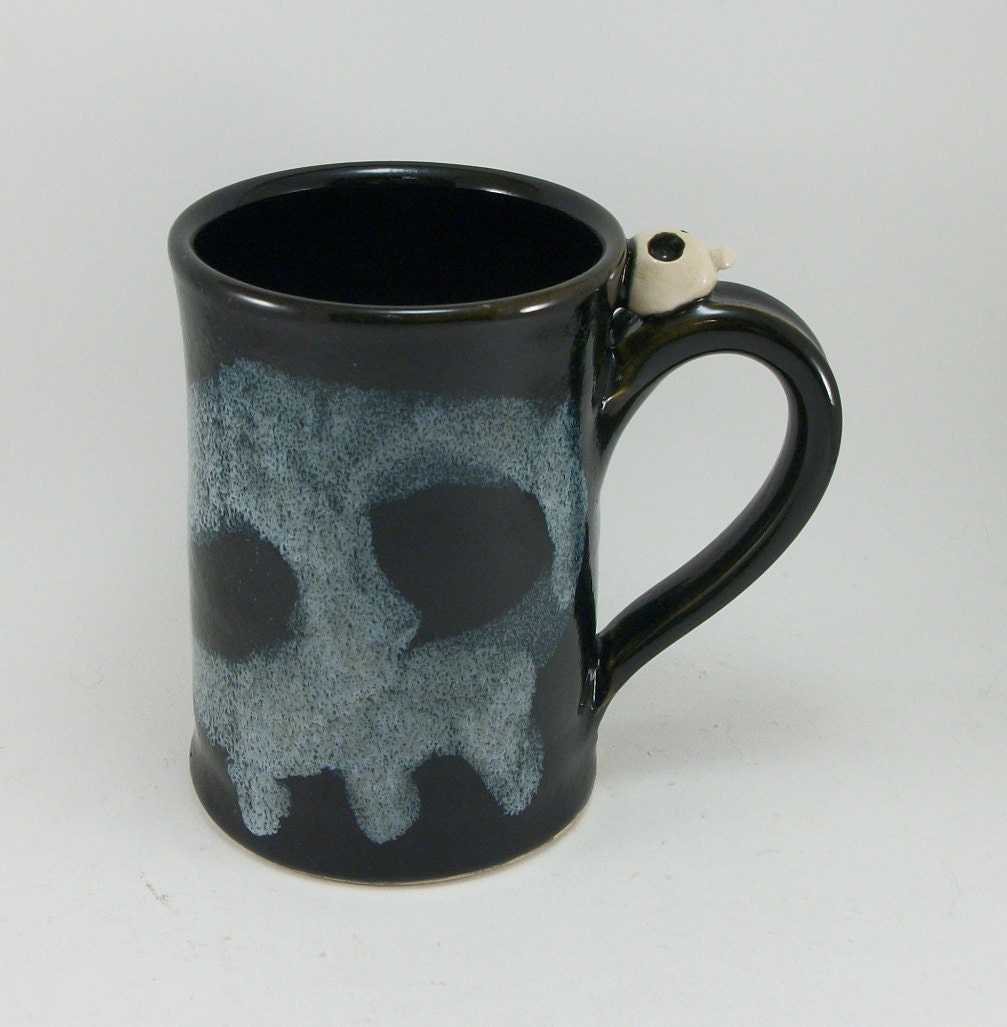 badass skull mug