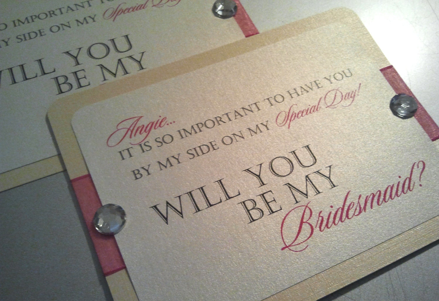 will you be...