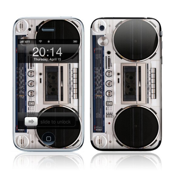 Retro Iphone Hülle - Boombox