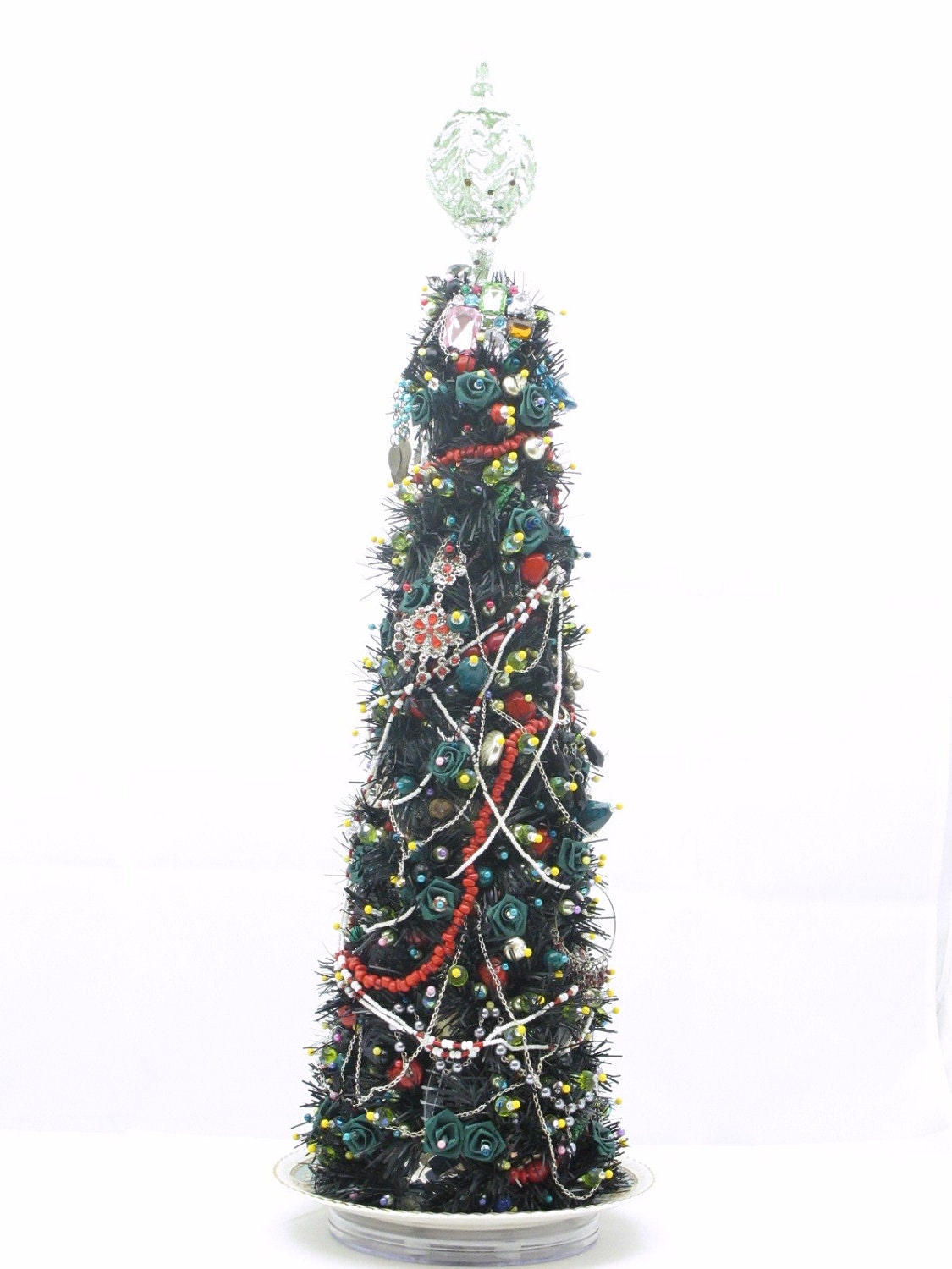 Christmas Tree Centerpiece - / Display  Happy Moon