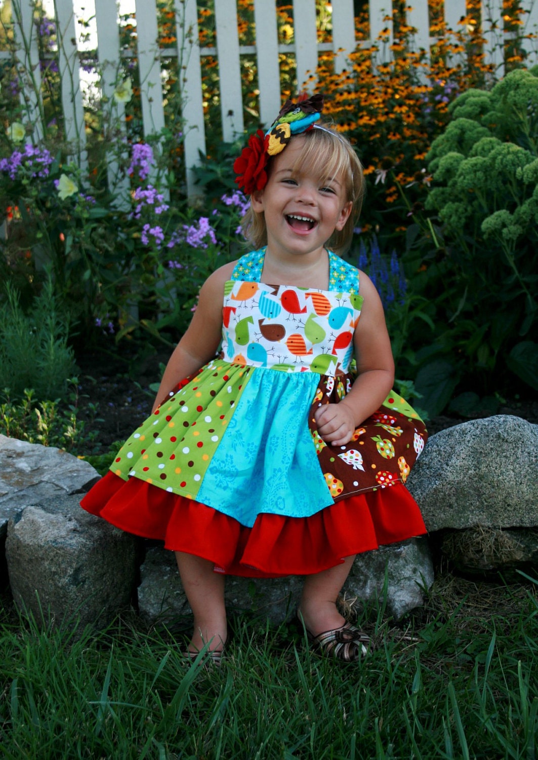 Mia's Reverse Knot Twirly Dress PDF Pattern