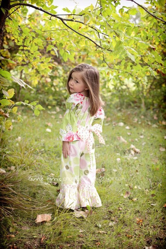 Autumn's Peasant Romper PDF Pattern