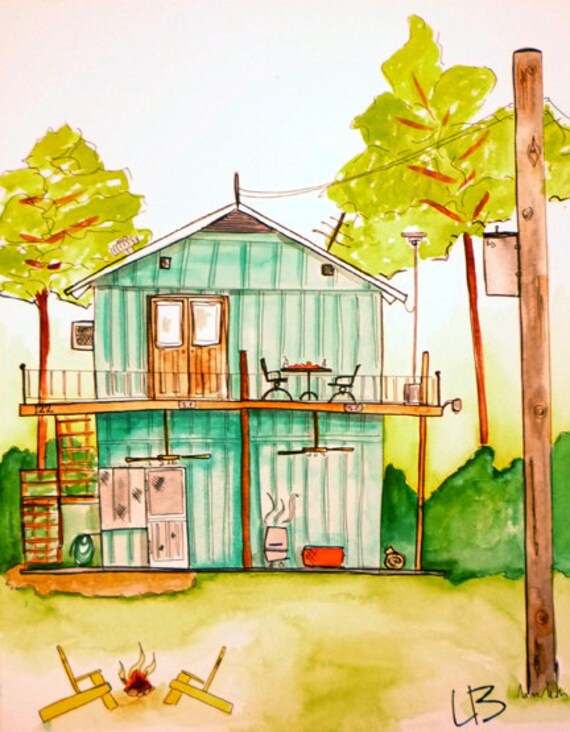 Small Watercolor Painting- LoganBerard