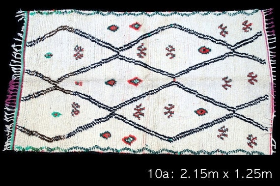vintage moroccan azilal carpet