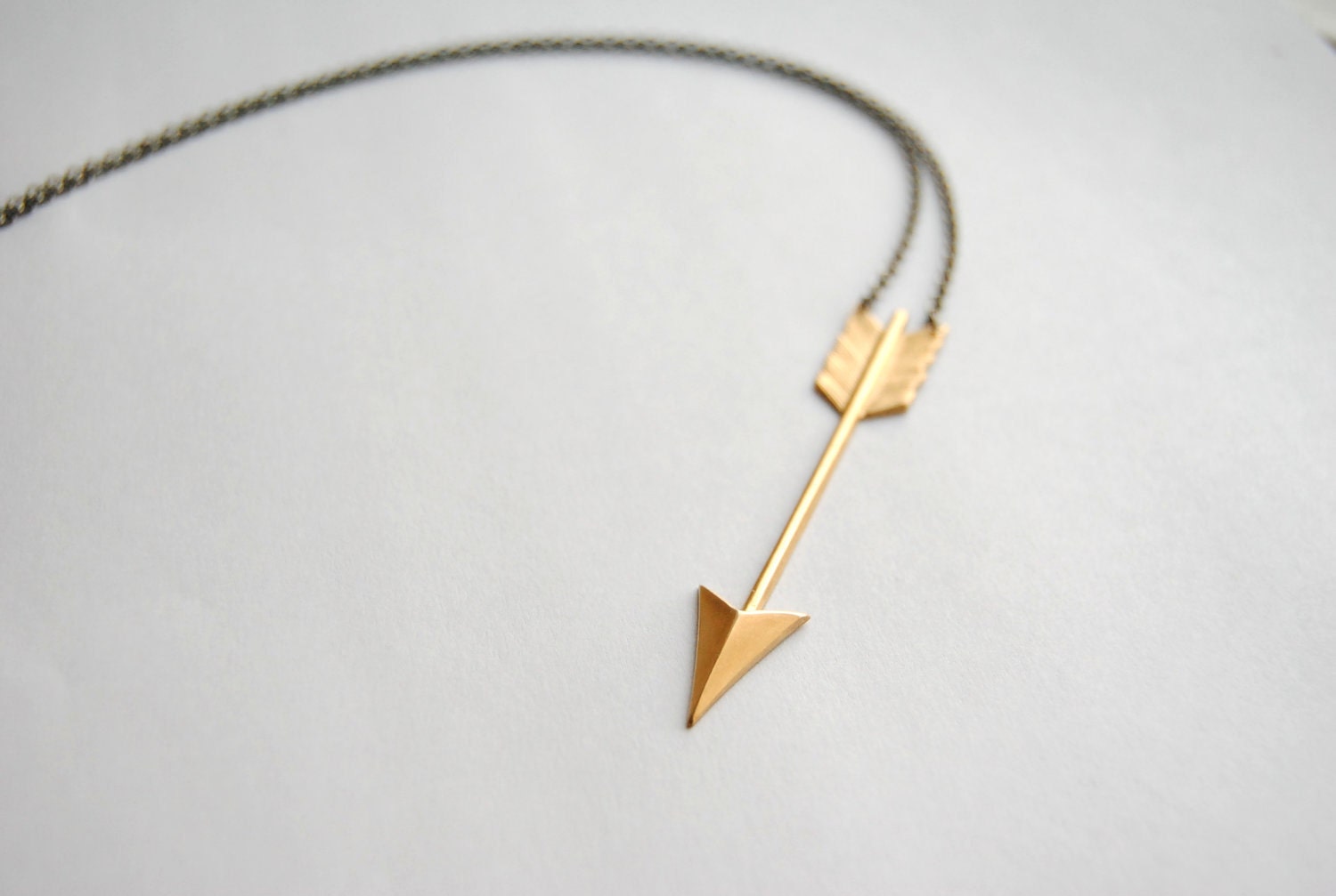 Cupid's Arrow necklace from Sparkle Farm