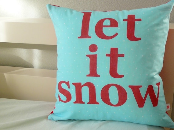 Let it Snow - Pillow Cover